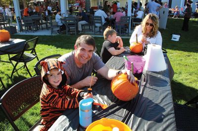 Pumpkin Palooza
Marion’s annual Pumpkin Palooza held Saturday at the Cushing Community Center brought out kids who had fun carving up pumpkins and enjoying music with DJ Dave. Donuts and popcorn were served by volunteers from the Council on Aging, and Sparky was among the many representatives of the Marion Fire Department. Photos by Mick Colageo
