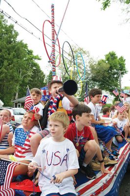 Marion 4th of July Parade
The annual Marion 4th of July Parade was a spectacle of red, white, and blue Saturday morning as it made its way down Front Street through the village of Marion. Photos by Colin Veitch
