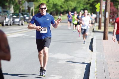 Marion Village 5K
The number of participants in this year’s Marion Village 5K might have been down slightly according to race organizers, but the sentiment of fun and competition certainly was not on Saturday, June 25. Taking first place for men was Andrew Sukeforth of Middleboro with a time of 15:43, and Meg Hughes of Rochester won first place in the women’s division with a time of 19:50. The annual 5K race that winds its way through scenic Marion village is now in its 20th year. Photos by Colin Veitch
