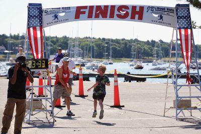 Marion Village 5K
The number of participants in this year’s Marion Village 5K might have been down slightly according to race organizers, but the sentiment of fun and competition certainly was not on Saturday, June 25. Taking first place for men was Andrew Sukeforth of Middleboro with a time of 15:43, and Meg Hughes of Rochester won first place in the women’s division with a time of 19:50. The annual 5K race that winds its way through scenic Marion village is now in its 20th year. Photos by Colin Veitch
