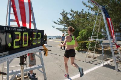 Marion Village 5K
The number of participants in this year’s Marion Village 5K might have been down slightly according to race organizers, but the sentiment of fun and competition certainly was not on Saturday, June 25. Taking first place for men was Andrew Sukeforth of Middleboro with a time of 15:43, and Meg Hughes of Rochester won first place in the women’s division with a time of 19:50. The annual 5K race that winds its way through scenic Marion village is now in its 20th year. Photos by Colin Veitch
