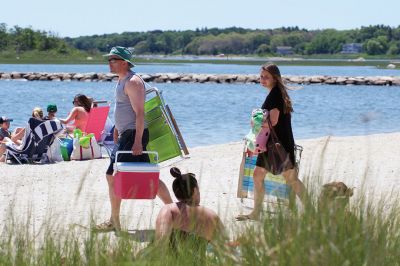 Opening Day
Residents of Marion and Mattapoisett celebrated the grand opening of their beloved town beaches on Saturday, June 25. At Silvershell Beach in Marion, the Marion Recreation Department provided an array of food, fun, and games for beachgoers, and in Mattapoisett, kids enjoyed face painting, sack races, and, of course, plenty of sun. Photos by Colin Veitch
