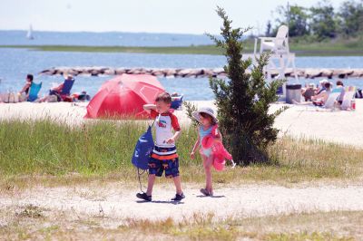 Opening Day
Residents of Marion and Mattapoisett celebrated the grand opening of their beloved town beaches on Saturday, June 25. At Silvershell Beach in Marion, the Marion Recreation Department provided an array of food, fun, and games for beachgoers, and in Mattapoisett, kids enjoyed face painting, sack races, and, of course, plenty of sun. Photos by Colin Veitch
