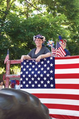 Marion Fourth of July Parade
If you made it to this year’s Marion Fourth of July parade, then you got to see the spectacular floats and parade displays all vying for that top prize, “Best in Parade.” Shown here is the float entry for Silveira Farms in Rochester. Photo by Colin Veitch
