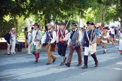 Marion Fourth of July Parade
If you made it to this year’s Marion Fourth of July parade, then you got to see the spectacular floats and parade displays all vying for that top prize, “Best in Parade.” Shown here is the float entry for Silveira Farms in Rochester. Photo by Colin Veitch
