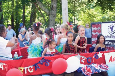 Marion Fourth of July Parade
If you made it to this year’s Marion Fourth of July parade, then you got to see the spectacular floats and parade displays all vying for that top prize, “Best in Parade.” Shown here is the float entry for Silveira Farms in Rochester. Photo by Colin Veitch
