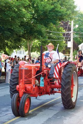 Marion Fourth of July Parade
If you made it to this year’s Marion Fourth of July parade, then you got to see the spectacular floats and parade displays all vying for that top prize, “Best in Parade.” Shown here is the float entry for Silveira Farms in Rochester. Photo by Colin Veitch
