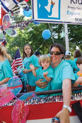 Marion Fourth of July Parade
If you made it to this year’s Marion Fourth of July parade, then you got to see the spectacular floats and parade displays all vying for that top prize, “Best in Parade.” Shown here is the float entry for Silveira Farms in Rochester. Photo by Colin Veitch
