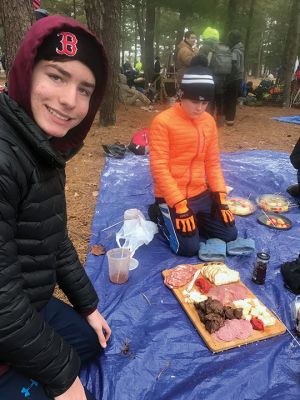 Camp Cachalot
Boy Scout troops from Rochester, Mattapoisett, and Marion participated in the annual Klondike Derby at Camp Cachalot on Saturday, January 19. The event features different competitive tasks to test the participants’ scouting skills. Photos by Michelle Wood
