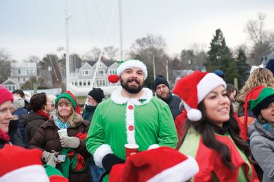 Marion Christmas Stroll
Sunday, December 11, was the annual Marion Christmas Stroll when Santa greets the crowd at Town Wharf before mounting his horse-drawn carriage for a ride through Marion village.
