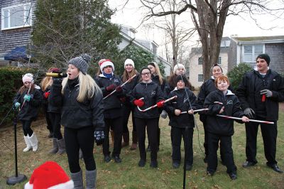 Marion Christmas Stroll
Sunday, December 11, was the annual Marion Christmas Stroll when Santa greets the crowd at Town Wharf before mounting his horse-drawn carriage for a ride through Marion village.
