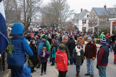 Marion Christmas Stroll
Sunday, December 11, was the annual Marion Christmas Stroll when Santa greets the crowd at Town Wharf before mounting his horse-drawn carriage for a ride through Marion village.
