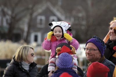 Marion Holiday Stroll
The Marion village streets were filled with holiday revelers on Sunday, December 9, for the annual Marion Holiday Stroll. Santa’s boat docked at the Marion Wharf where the faces of hundreds of children lit up at his arrival. Santa boarded a horse-drawn carriage and paraded through the streets, passing businesses offering free goodies and dodging the whereabouts of that old Grinch who didn’t seem to mind Christmas coming at all this year. Photos by Jean Perry
