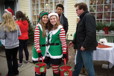 Marion Christmas Stroll 
The Marion Christmas Stroll is one of the quintessential holiday events in Tri-Town, with Santa making his grand entrance via boat and hopping aboard a horse-drawn carriage to ride through Marion village with some lucky kids who hop aboard with him. There were several Christmas celebrity sightings, and lots of music and entertainment into the evening. Photos by Colin Veitch
