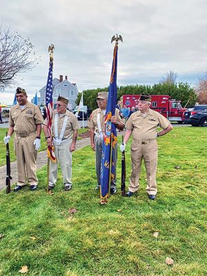 Marion Veteran's Day
The Town of Marion Veterans Day Ceremony was followed by a luncheon at the Cushing Community Center. Photos by Robert Pina
