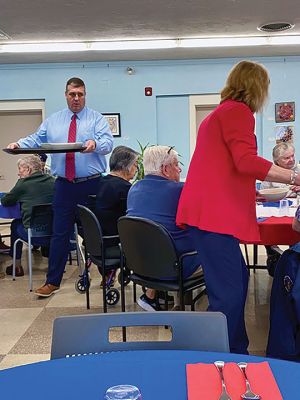 Marion Veteran's Day
The Town of Marion Veterans Day Ceremony was followed by a luncheon at the Cushing Community Center. Photos by Robert Pina
