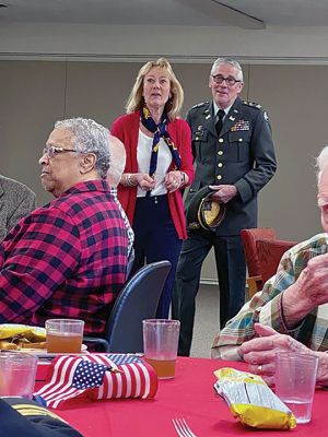 Marion Veteran's Day
The Town of Marion Veterans Day Ceremony was followed by a luncheon at the Cushing Community Center. Photos by Robert Pina
