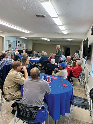 Marion Veteran's Day
The Town of Marion Veterans Day Ceremony was followed by a luncheon at the Cushing Community Center. Photos by Robert Pina
