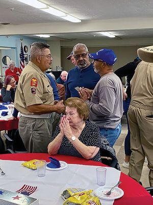 Marion Veteran's Day
The Town of Marion Veterans Day Ceremony was followed by a luncheon at the Cushing Community Center. Photos by Robert Pina
