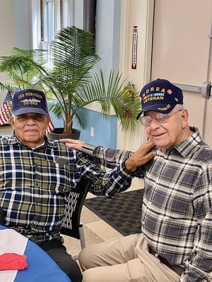 Marion Veteran's Day
The Town of Marion Veterans Day Ceremony was followed by a luncheon at the Cushing Community Center. Photos by Robert Pina
