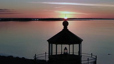 Sunrise
Gary Marshall took this photo using his Mavic Pro drone on the morning of February 6. 
