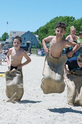 Opening Day
Residents of Marion and Mattapoisett celebrated the grand opening of their beloved town beaches on Saturday, June 25. At Silvershell Beach in Marion, the Marion Recreation Department provided an array of food, fun, and games for beachgoers, and in Mattapoisett, kids enjoyed face painting, sack races, and, of course, plenty of sun. Photos by Colin Veitch
