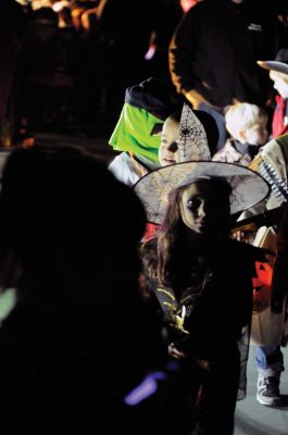 Halloween 2011
It was another year of spooky fun at the October 31, 2011 Mattapoisett Halloween parade. Judges Kim Corazzini, Kate Souza and Katie Bobola had difficulty choosing winners for the contest, because all of the costumes were so great this year! The winners of the costume contest can be viewed at www.Wanderer.com. Photos by Felix Perez.
