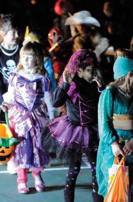 Halloween 2011
It was another year of spooky fun at the October 31, 2011 Mattapoisett Halloween parade. Judges Kim Corazzini, Kate Souza and Katie Bobola had difficulty choosing winners for the contest, because all of the costumes were so great this year! The winners of the costume contest can be viewed at www.Wanderer.com. Photos by Felix Perez.
