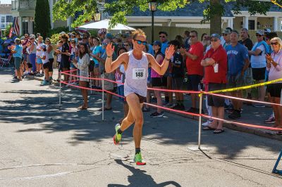 Mattapoisett Road Race 
The 50th running of the Mattapoisett 5 Mile Road Race took place on July 4. Margot Appleton and Trevor Wysong were the respective female and male winners. Photos by Ryan Feeney
