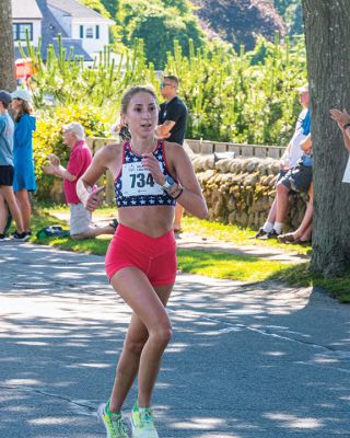 Mattapoisett Road Race 
The 50th running of the Mattapoisett 5 Mile Road Race took place on July 4. Margot Appleton and Trevor Wysong were the respective female and male winners. Photos by Ryan Feeney
