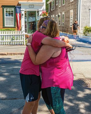 Mattapoisett Road Race 
The 50th running of the Mattapoisett 5 Mile Road Race took place on July 4. Margot Appleton and Trevor Wysong were the respective female and male winners. Photos by Ryan Feeney
