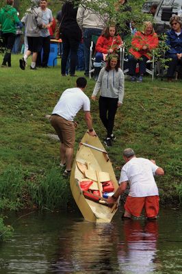 Rochester Memorial Day Boat Race
The Rochester Memorial Day Boat Race wound its way along the Mattapoisett River for its 84th year. This year’s weather was a major improvement from last year’s soaking, but overall participation was down this year. Still, those who have been racing year after year made it another successful race, continuing an important Tri-Town tradition. Photos by Jean Perry
