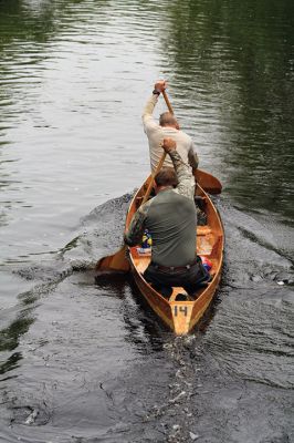 Rochester Memorial Day Boat Race
The Rochester Memorial Day Boat Race wound its way along the Mattapoisett River for its 84th year. This year’s weather was a major improvement from last year’s soaking, but overall participation was down this year. Still, those who have been racing year after year made it another successful race, continuing an important Tri-Town tradition. Photos by Jean Perry
