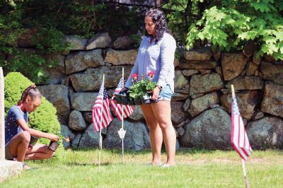 Memorial Day
Marion volunteers planted flowers at veterans’ gravesites ahead of Memorial Day. Photos by Robert Pina
