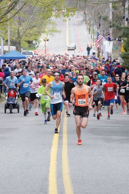 Women’s Fund Tiara 5K
The rain held off on Sunday, May 8, for the Women’s Fund Tiara 5K, now in its 10th year. The annual Mother’s Day event draws hundreds to the starting line at Oxford Creamery, through the village of Mattapoisett, and back to Oxford Creamery for the finish. Photos by Colin Veitch
