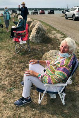 Mattapoisett Women’s Club 
The Mattapoisett Women’s Club held an outdoors BYO lunch at Ned’s Point last week. Photos by Jennifer Shepley
