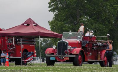 Fire Department Muster
The Mattapoisett Fire Department traveled to Livesy Park in Fairhaven on Saturday to compete in a Fire Muster Competition and Parade. Engine One won Best Overall in the parade and the department placed 2nd in dry hose evolution, and 2nd place in the midnight run event. Photo by Tom Lincoln
