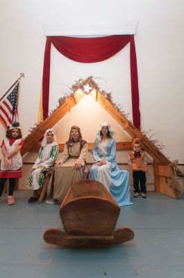 Lessons and Carols with live Nativity
North Rochester Congregational Church celebrated with ‘Lessons and Carols with live Nativity’ on Sunday. Photos by Felix Perez. December 26, 2013 edition 
