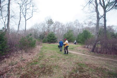 Friends of Nasketucket Bay State Reservation 
Friends of Nasketucket Bay State Reservation and the Mattapoisett Land Trust got together on Saturday to help clean up the Nasketucket Bay Sate Reservation. Photos by Felix Perez
