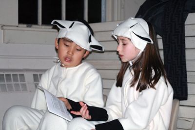 White Gift Pageant
For 80 years the Mattapoisett Congregational Church has presented a White Gift Pageant that includes the story and Nativity of Jesus, and the collection of gifts wrapped in plain white paper that are donated to charitable groups in the area. Photos by Marilou Newell
