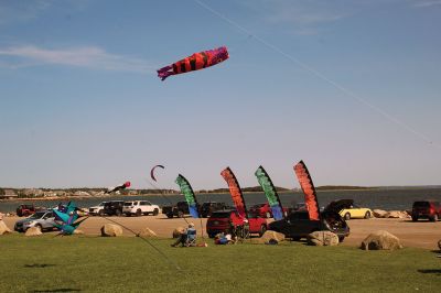 Ned's Point Wind
Saturday's visitors to Ned's Point were greeted by a sky full of spectacular animated kites depicting sea life. Photos by Mick Colageo
