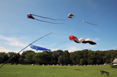 Ned's Point Wind
Saturday's visitors to Ned's Point were greeted by a sky full of spectacular animated kites depicting sea life. Photos by Mick Colageo
