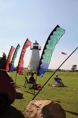 Ned's Point Wind
Saturday's visitors to Ned's Point were greeted by a sky full of spectacular animated kites depicting sea life. Photos by Mick Colageo
