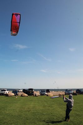 Ned's Point Wind
Saturday's visitors to Ned's Point were greeted by a sky full of spectacular animated kites depicting sea life. Photos by Mick Colageo
