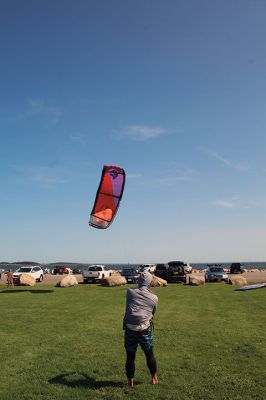 Ned's Point Wind
Saturday's visitors to Ned's Point were greeted by a sky full of spectacular animated kites depicting sea life. Photos by Mick Colageo
