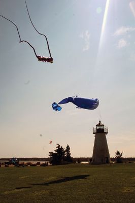 Ned's Point Wind
Saturday's visitors to Ned's Point were greeted by a sky full of spectacular animated kites depicting sea life. Photos by Mick Colageo
