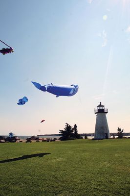 Ned's Point Wind
Saturday's visitors to Ned's Point were greeted by a sky full of spectacular animated kites depicting sea life. Photos by Mick Colageo
