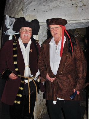 Haunted Lighthouse 
The United States Coast Guard Auxiliary Flotilla 63 of Marion/Onset hosted the first Haunted Lighthouse at the Ned’s Point lighthouse on Halloween. Photos courtesy Michele Couto
