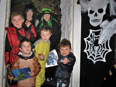 Haunted Lighthouse 
The United States Coast Guard Auxiliary Flotilla 63 of Marion/Onset hosted the first Haunted Lighthouse at the Ned’s Point lighthouse on Halloween. Photos courtesy Michele Couto
