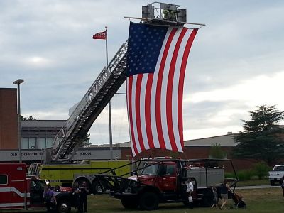 National Night Out Against Crime
Tuesday, August 2, was the annual National Night Out Against Crime on the school grounds of Old Rochester Regional. The Mattapoisett, Marion, and Rochester Police Departments were joined by the Tri-Town Fire and EMS Departments, Marion Harbormaster, and Marion Recreation. The event aims to help prevent drug abuse and encourage camaraderie between citizens and first responders. Photos by Andrea Ray
